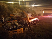 На 5-м шоссе взорвался грузовой автомобиль, водитель погиб