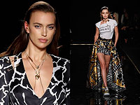 Versace в Нью-Йорке: Ирина Шейк, Хейли Болдуин и 