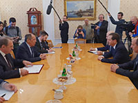 Ицхак Герцог встретился в Москве с Сергеем Лавровым