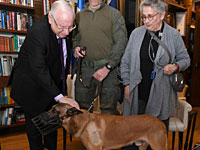 Президент Ривлин принял бойцов ЯМАМ и собаку Рембо, обезвредивших "барканского террориста" 