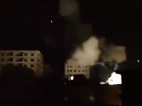 Видео: сирийские ПВО по ошибке нанесли удар по зданию около Дамаска