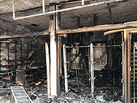 В Нагарии сгорел один из магазинов, расположенных на бульваре Гаатон