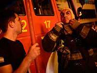 В результате пожара в Кирьят-Шмоне мужчина получил тяжелое отравление угарным газом