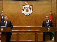 Майк Помпео и министр иностранных дел Иордании Айман Сафади в Аммане, 8 января 2019 года