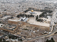 Уточненный прогноз: толщина снежного покрова в Иерусалиме местами превысит 10 см