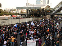 Протест эфиопской общины в Тель-Авиве. 30 января 2019 года