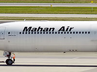 Германия закрыла воздушное пространство для связанной с КСИР компании Mahan Air  