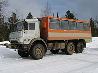 Вахтовый автобус на базе КамАЗа