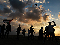 "Марш" на границе Газы; около двадцати участников акции получили ранения