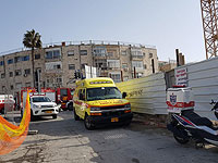 На стройке в Иерусалиме тяжело травмирован рабочий