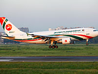 Самолет компании Biman Bangladesh Airlines