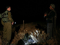 На пустыре в региональном совете Шаар а-Негев было обнаружено место падения снаряда