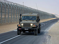 На границе с Египтом обстрелян автомобиль ЦАХАЛа