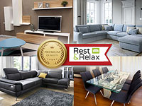 Коллекция диванов c экспозиции Rest&Relax со скидкой до 60%