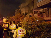 Взрыв газа привел к обрушению балкона в одном из зданий в Ашкелоне. Пострадала женщина