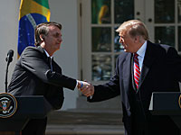 Президент США Дональд Трамп принял в Белом доме нового президента Бразилии Жаира Болсонару