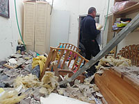 Ракета из Газы разрушила дом репатриантов из Великобритании