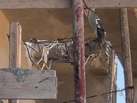   На стройке в Сдероте обнаружены фрагменты ракеты