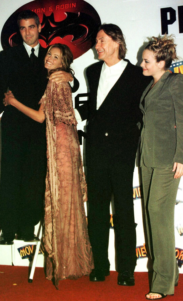 1997 Эль Макферсон с Джорджем Клуни 