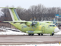 Новый российский самолет Ил-112В совершил первый испытательный полет