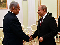 Биньямин Нетаниягу и Владимир Путин в Москве. 4 апреля 2019 года