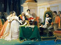 Фрагмент картины "Развод Наполеона и Жозефины в 1809 году". Автор: Анри-Фредерик Шопен