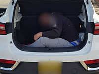 На КПП "Рихан" задержана женщина, прятавшая в багажнике палестинского араба