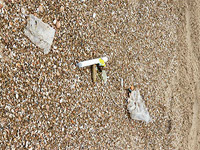 На пляже к югу от Ашкелона найдены контейнеры со взрывчатым веществом