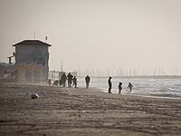 На пляже Мей Ами в Ашдоде найден пилон истребителя