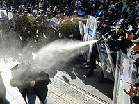 Акция протеста в Анкаре в 2016 году