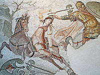 Римская мозаика, 2-я половина 4-го века нашей эры