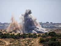 ЦАХАЛ продолжает наносить удары по объектам террористов в Газе