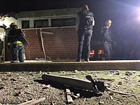 Местный совет Эшколь: ночью одна ракета взорвалась рядом с домом