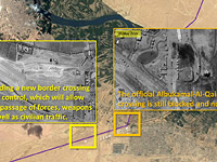 Сухопутный мост для "Хизбаллы" из Ирана в Сирию и Ливан. Спутниковые снимки ImageSat