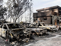 После пожара в поселке Мево Модиим