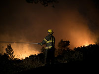 В окрестностях Нацерета вспыхнул пожар