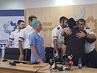 Израильтянин, раненный в теракте, поблагодарил врачей и парамедиков, спасших ему жизнь