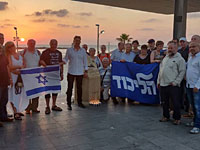 Русскоязычные активисты провели в Тель-Авиве церемонию памяти "Альталены"