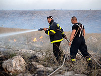 "Огненные шары" из Газы стали причиной трех пожаров в приграничной полосе