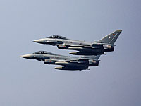 Истребители германских ВВС модели Eurofighter Typhoon