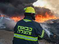 Около границы с Газой возник очередной пожар, вызванный "огненными шарами"