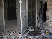 Дом Ривки Джамиль в Кирьят-Гате после ракетного обстрела из сектора Газы в мае 2019 года
