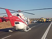 Авария возле развязки Кирьят-Гат; среди пострадавших - трое детей