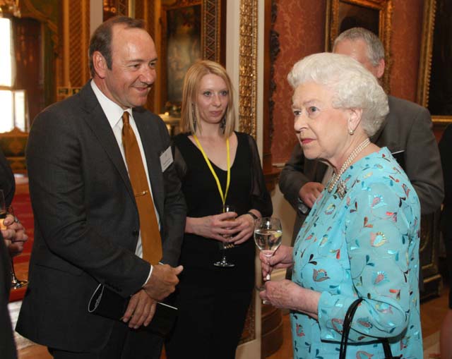 С королевой Елизаветой II. 2011г. 