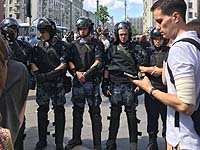 Началась акция за свободные выборы в Москве: задержаны более 100 человек
