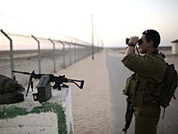 На границе сектора Газы (архив)   