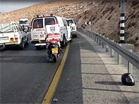 Авария к северу от Иерусалима, мотоциклист в критическом состоянии