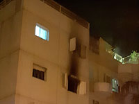 Пожар в Рамат а-Шароне, мужчина в тяжелом состоянии