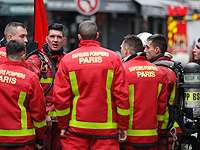 Пожар в пригороде Парижа &#8211; сгорел рынок им. Анри Барбюса