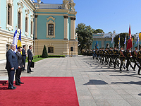 Владимир Зеленский  и Биньямин Нетаниягу в Киеве, 19 августа 2019 года